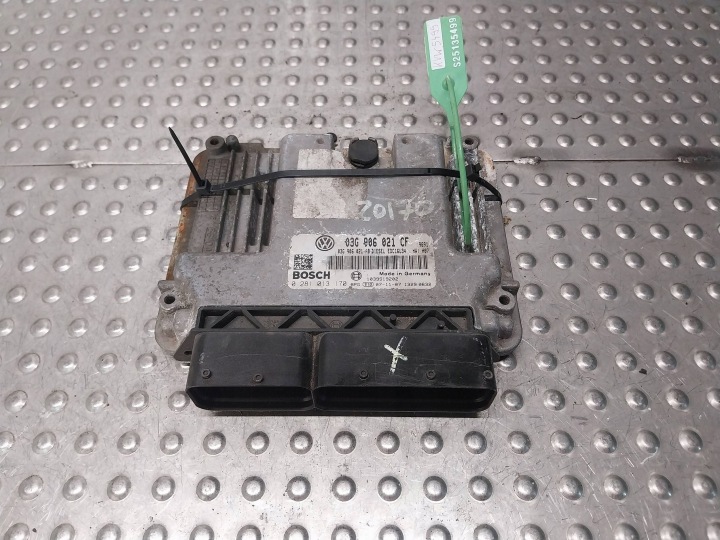 Computer Bedienteil DES MOTORS 03G906021CF 0281013170 VW EOS 2.0 TDI BMM KDN