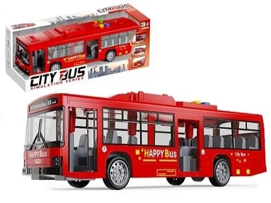 Автобус 1:24 світло, звук 28x7,5x4 см