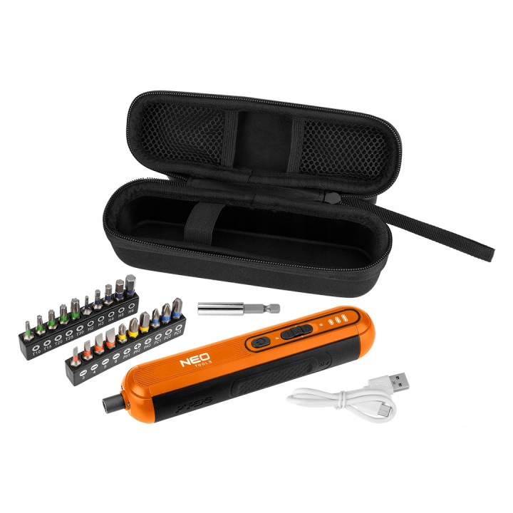 Akumulátorový Šroubovák 4V, Li-ion, Usb-c 04-199 Neo