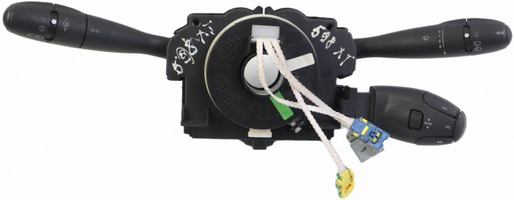 PEUGEOT 307 and steering wheel levers and controls control 96605598XT
