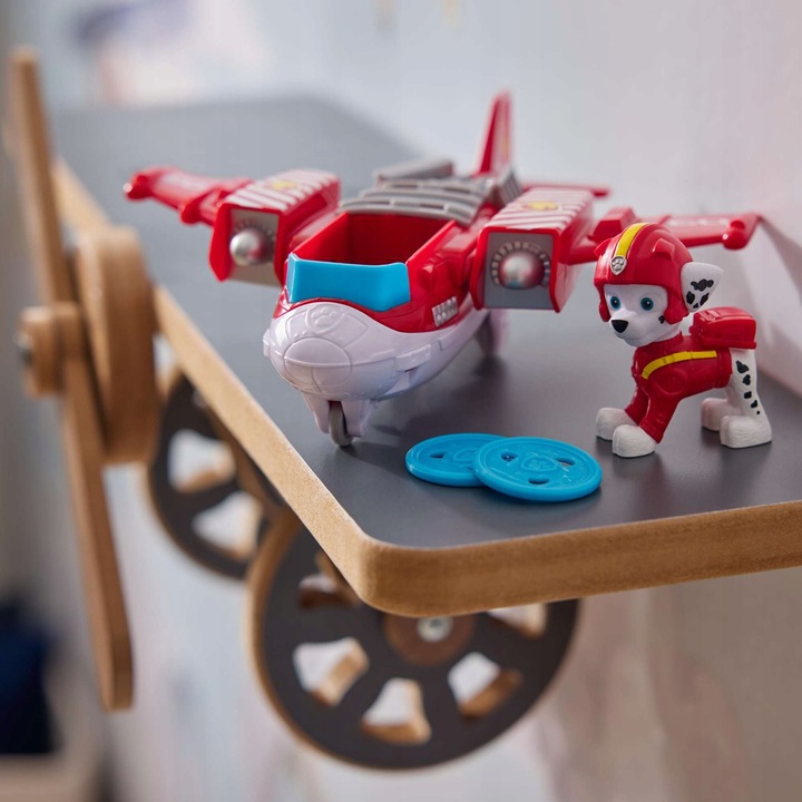 PSI PATROL AIR RESCUE MARSHALL HYDROPLAN FIGURKA Z SAMOLOTEM RATUNKOWYM Wiek dziecka 3 lata +