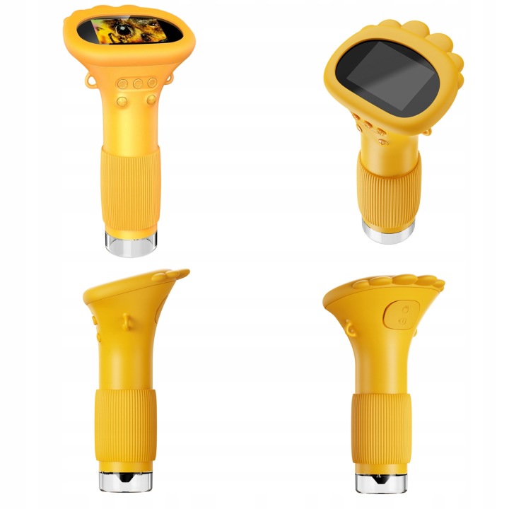MIKROSKOP CYFROWY набір кишеньковий для дітей LED USB збільшення 1000x — фото 12