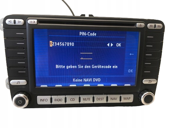 RADIO Navigation VW GOLF V 1K0035198C