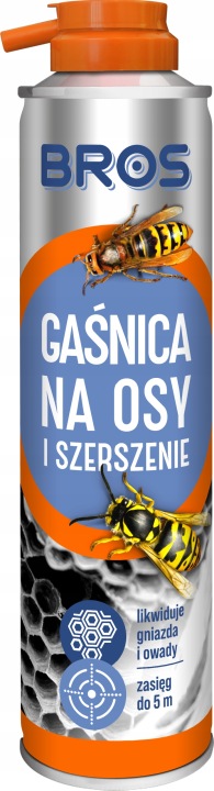 BROS вогнегасник на оси і шершні, ліквідація гнізд, 300 мл