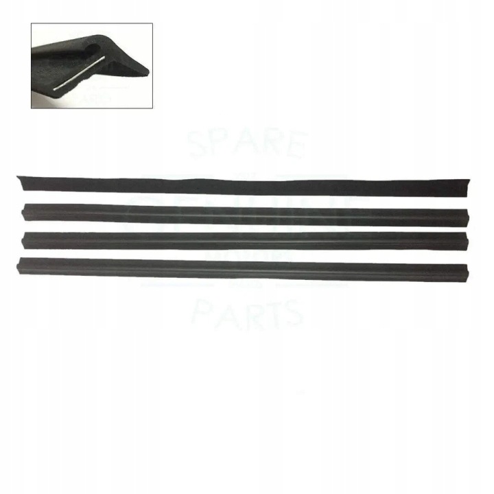 WODOZGARNIACZE des Fensers Tür MERCEDES W123 W126 1267250365 neu KPL