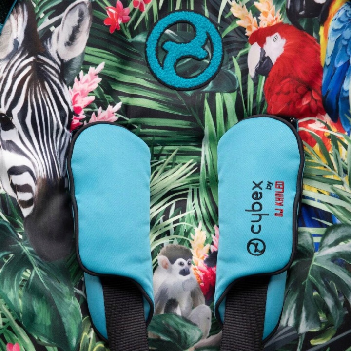 CYBEX DJ KHALED PRIAM 2.0 оббивка сидіння прогулянкового WE THE BEST тукан — фото 3