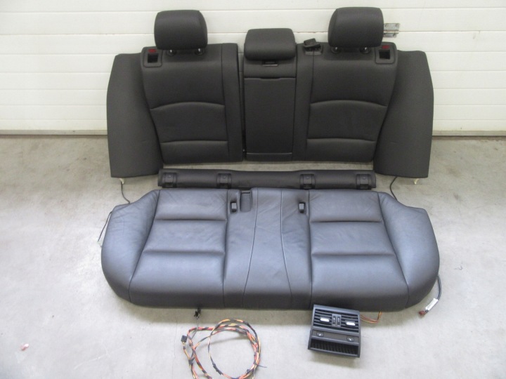 sedile posteriore posteriore oparcie BMW 5 F11 Kombi Touring Grzana podgrzewana isofix