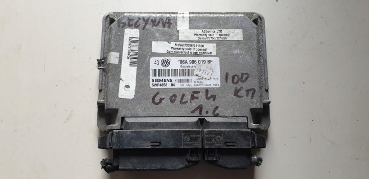 Computer Bedienteil VW GOLF 4 1.6 06A906019BF