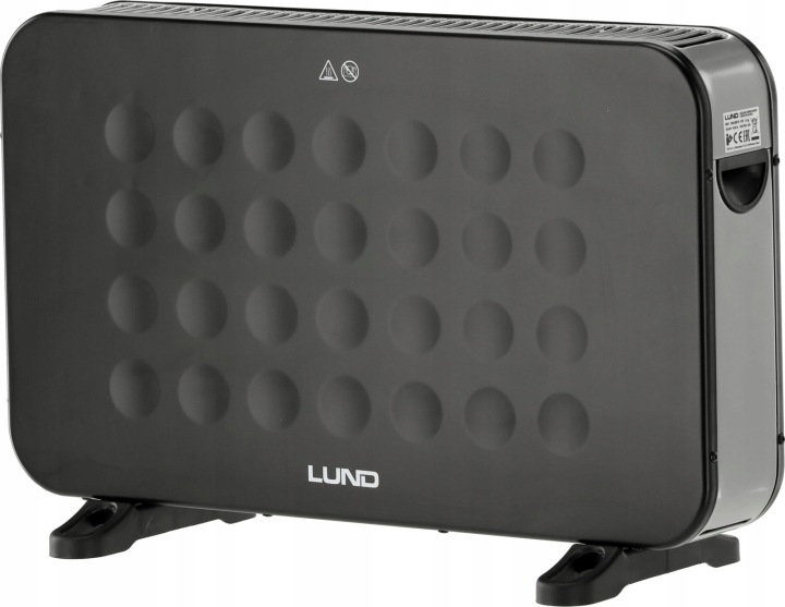 Lund konvektorový ohřívač 2000 W černý 68651