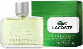 lacoste essential woda toaletowa 75 ml    uszkodzony 