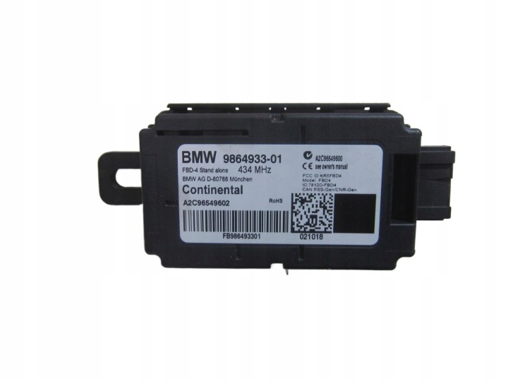 BMW X3 G01 X4 G02 G20 G31 G12 G29 ODBIORNIK FAL PILOTA SYGNALU 9864933
