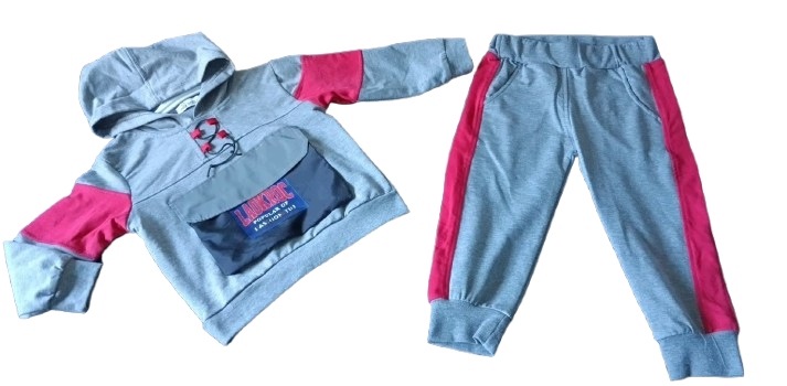 Dres dla chłopca komplet bluza spodnie do żłobka przedszkola — zdjęcie 2