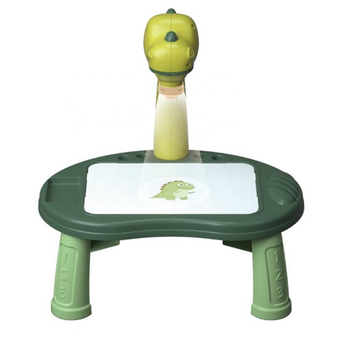 PROJEKTOR RZUTNIK DO RYSOWANIA DINO NÓŻKI WOOPIE Wysokość produktu 39 cm