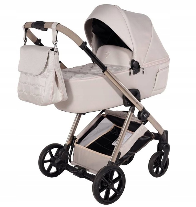 Junama Ellegante Візок 4 в 1 з базою Isofix і кріслом COSMO | 02 Бежевий — фото 2