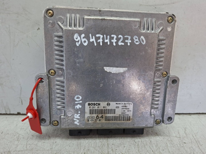 Computer 0281011081 9647472780 9646850580 Citroen Peugeot 2.0 HDI