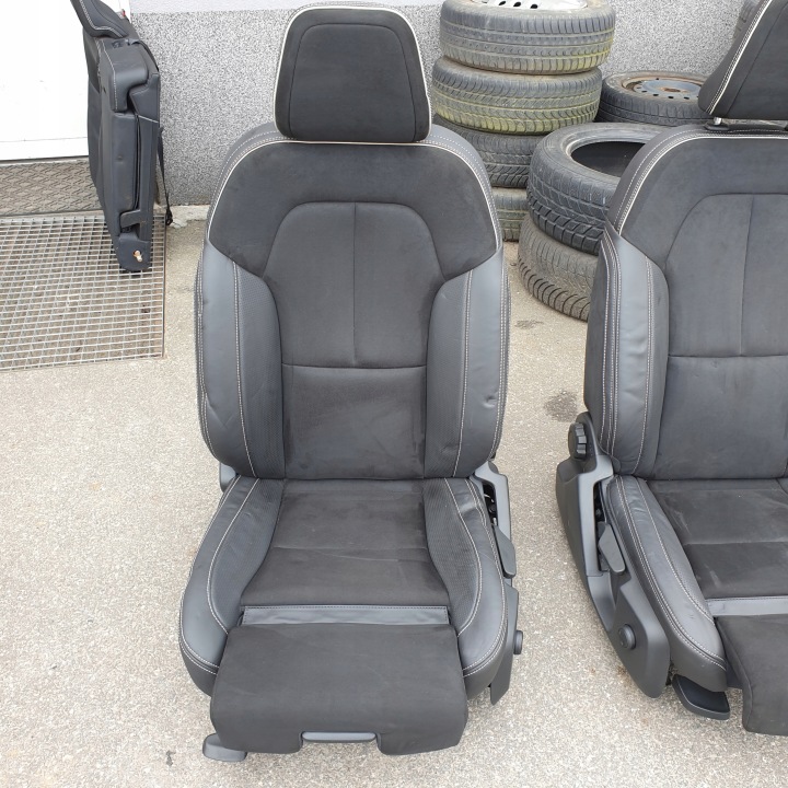 sedačka airbag levý předek řidičů VOLVO XC40 XC-40 kůže ALCANTARA OE