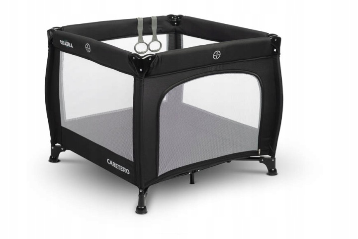 Манеж дитячий ліжечко складане зручне безпечне CARETERO QUADRA
