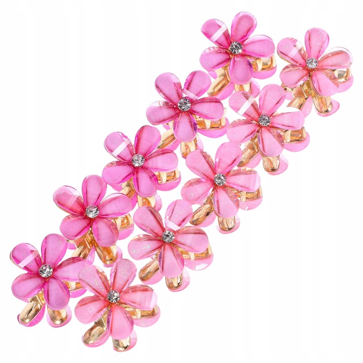 10 шт. чарівні квіткові заколки для дітей на кожен день — фото 7
