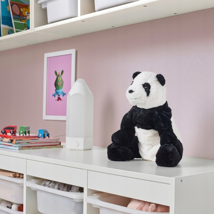 Ведмедик Панда М'яка іграшка IKEA 22x33 см (вживаний) — фото 11