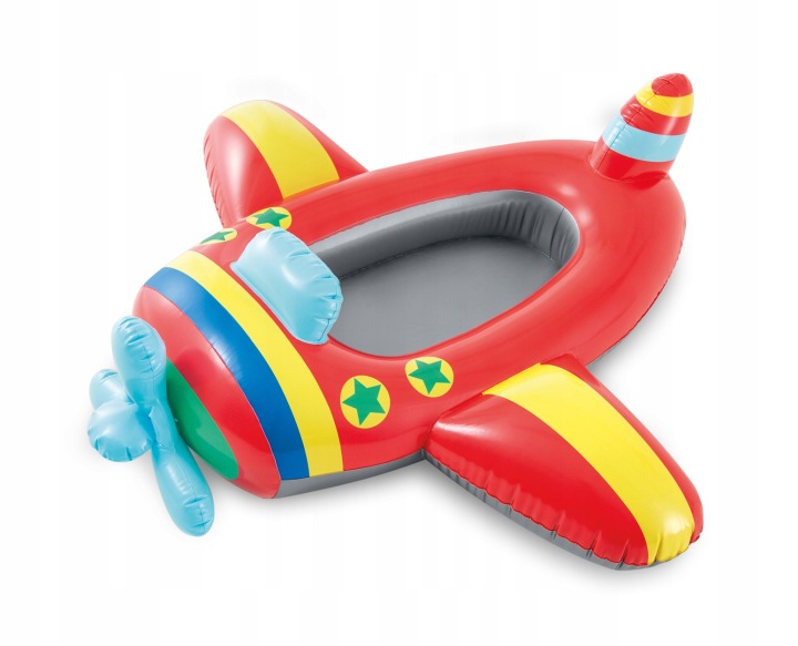 PONTON DMUCHANY DLA DZIECI ŁÓDKA SAMOLOT INTEX 59380 ZABAWKA PLAŻOWA Marka Intex