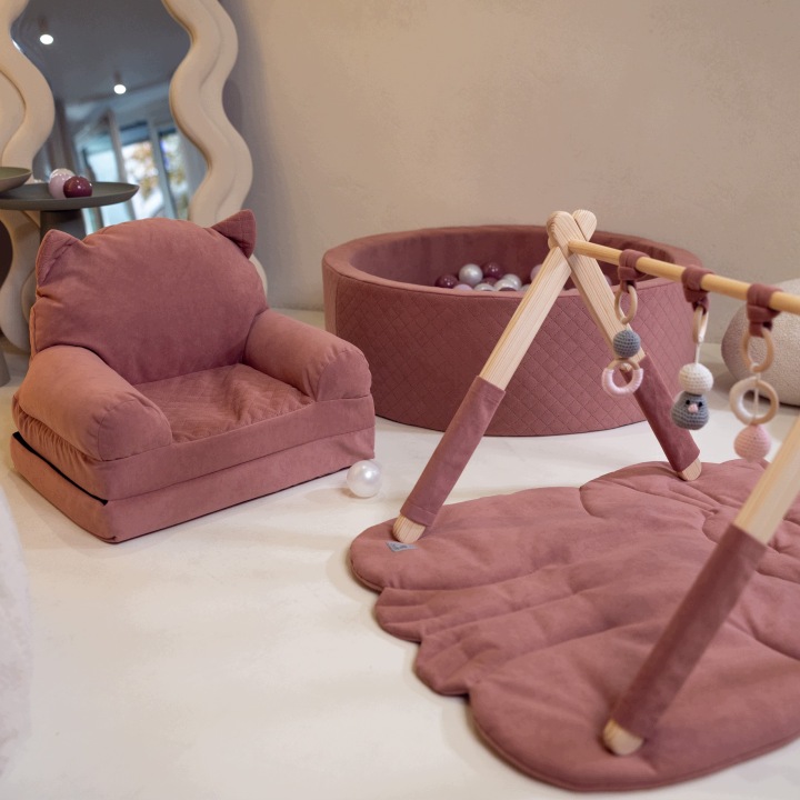Стійка розвивальна Килимок Іграшки Набір подарунок на baby shower baby gym VELVE — фото 12