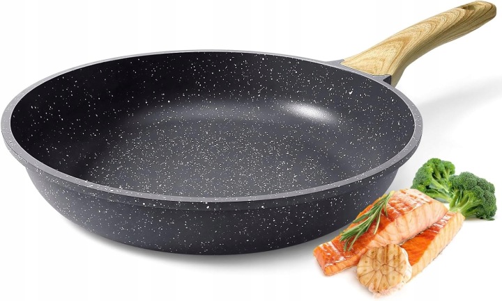 Nepřilnavá pánev 24 cm, s granitovým povrchem, pro indukci