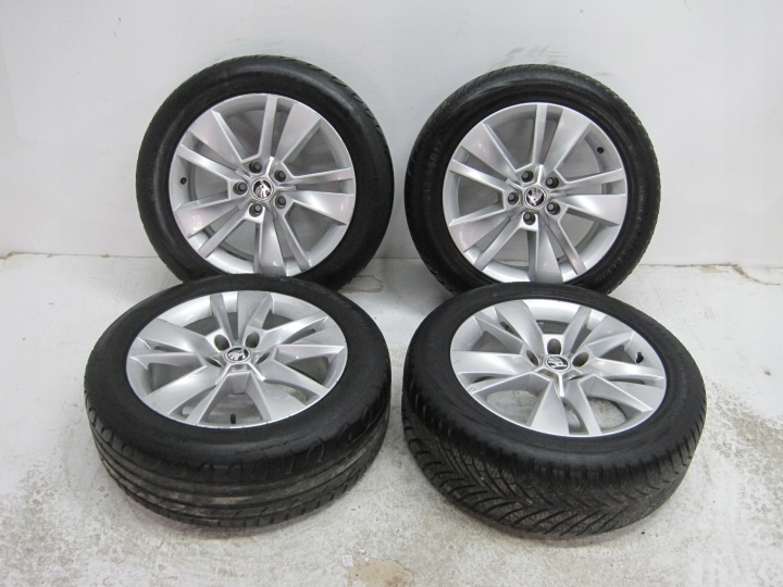 Kolesá disky Gumy SKODA KAROQ R17 6 5 mm