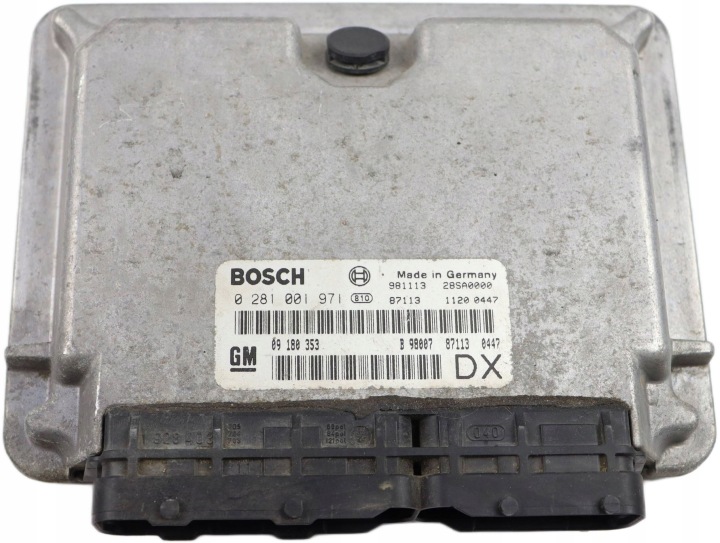 OPEL ASTRA G II Computer Bedienteil DES MOTORS 2.0 DTI 09180353 0281001971