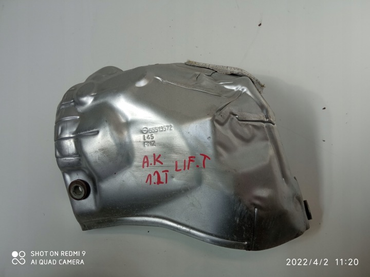 OPEL ASTRA K LIFT Couverture tablier moteur TERMICZNA 1.2T 55513572