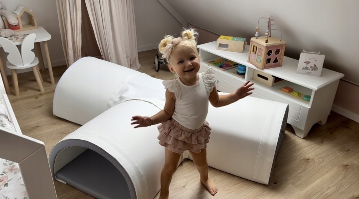 VELINDA польський поролоновий I-TUNEL 3 в 1 поролонові кубики для гри реабілітації — фото 3