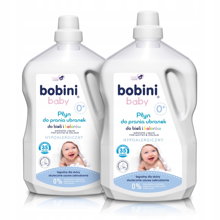 Bobini Засіб для прання Ультра Sensitive гіпоалергенний 2,5 л 35 прань