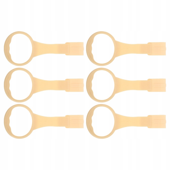 6 шт. Portable Baby Pull Rings Soft Пластиковий Baby Stand Up Aid — фото 6