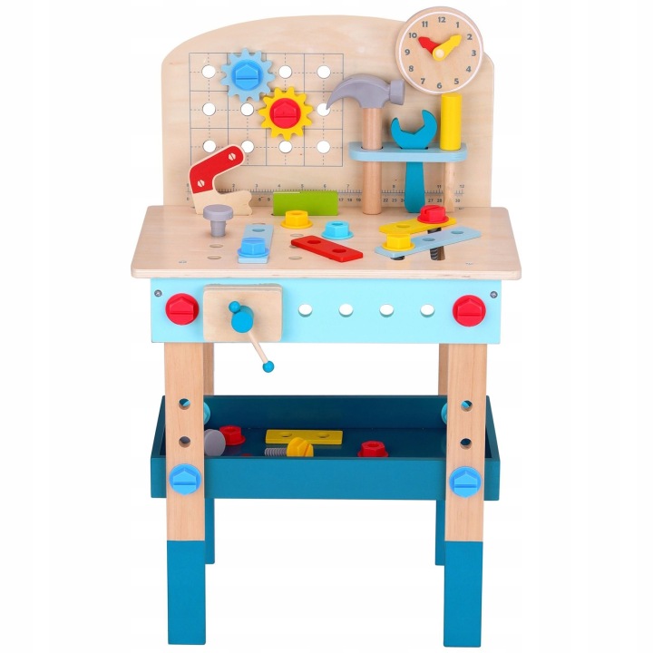 Дерев'яний стіл майстрування майстерня майстра іграшковий TOOKY TOY — фото 2