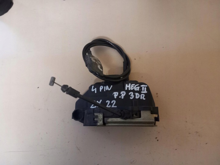 de la Serrure Portière Droite Avant 4 PIN RENAULT MEGANE II 3D 02-08