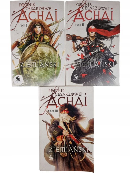 Zdjęcie egzemplarza: Pomnik Cesarzowej Achai Tomy 1-3 / Andrzej Ziemiański