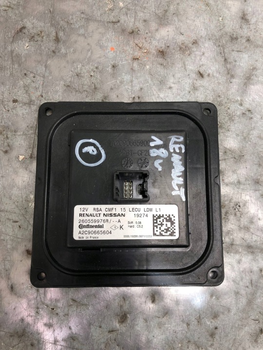 upravljačka upravljačka jedinica LED REANULT 260559976R