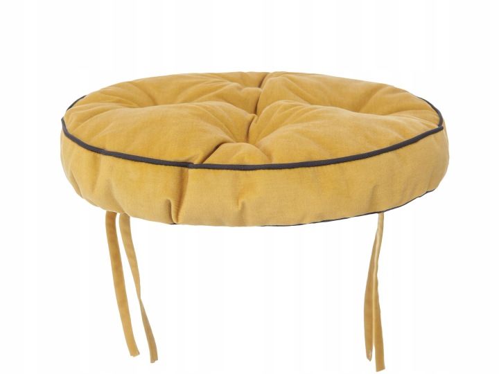 Polštář kulatý na židli, zavazovací, 38 cm