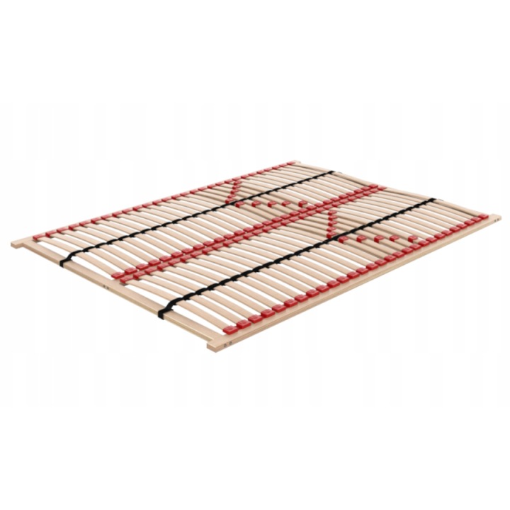 Rám postele 200x160 Lux+ 200 kg elastická vložka 56 lamel regulace