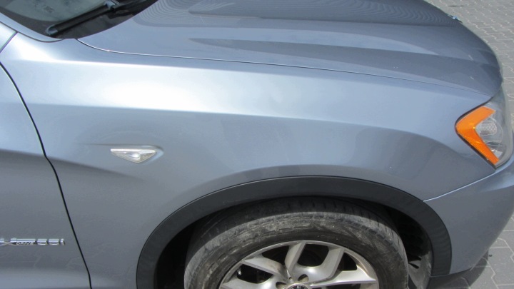 BMW X3 F25 X4 F26 BLUE 896 WATER F26 Droite Aile Avant Avant 7267324