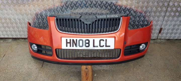 PARE CHOC AVANT SKODA FABIA II ROOMSTER 07-11 LAK: 9771 LF3H