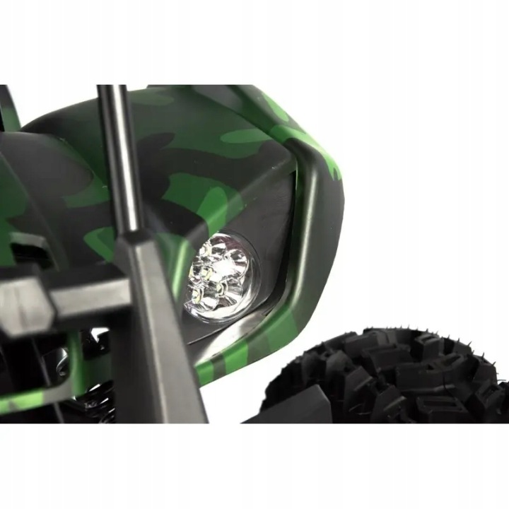 Міні QUAD бензиновий 50cc для дітей великі колеса надувні регулювання швидкості — фото 7