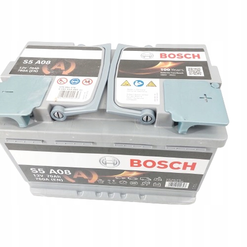 Battery bosch s5 agm 70ah 12v s5 a08 start stop cheap