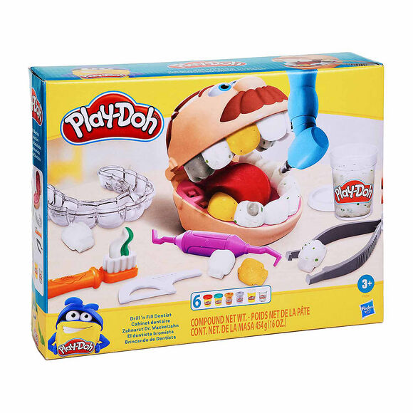 Тісто для ліплення Hasbro Play-Doh Стоматолог F1259 454 г (вживаний) — фото 9