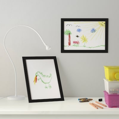 IKEA FISKBO Рамка рама чорний 10x15 см — фото 4