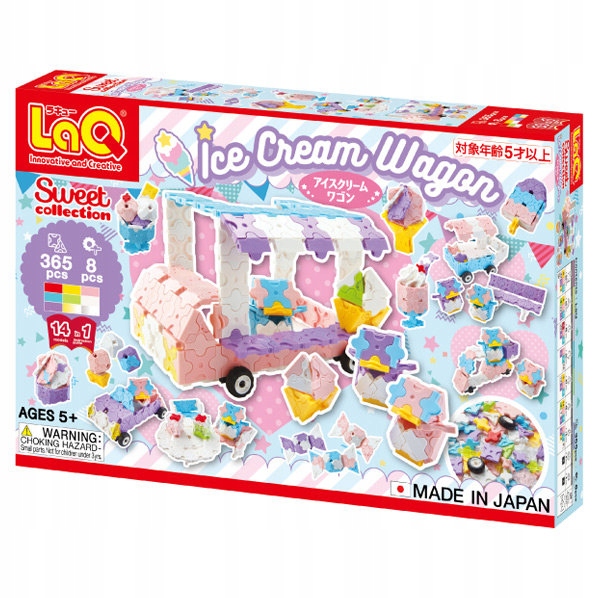 Конструктор Sweet Collection Морозиво Вагон (365 елементів) LaQ