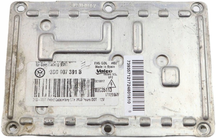 VW PASSAT B6 control unit XENON 3D0907391B 89035113