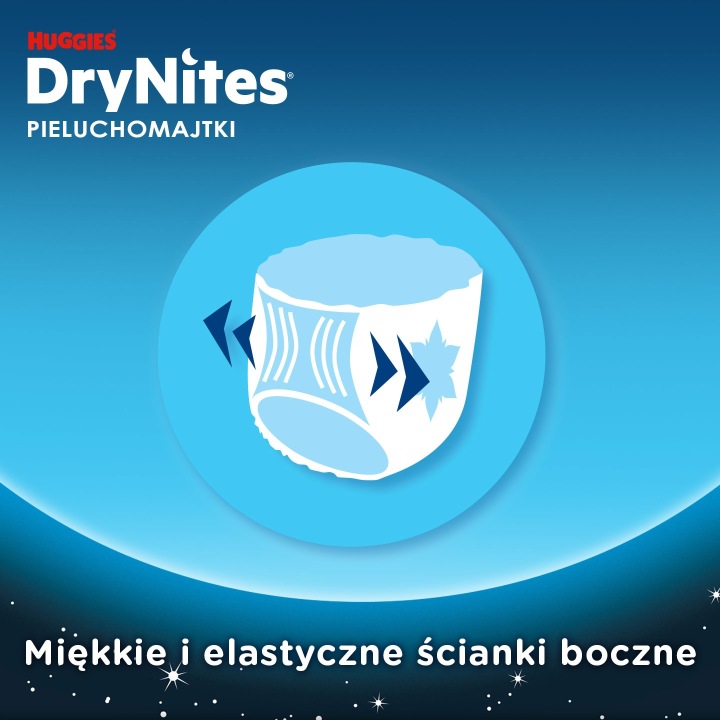 Трусики-підгузки Huggies DRYNITES Boy розмір 4-7 (17-30 кг) 40 шт. — фото 2