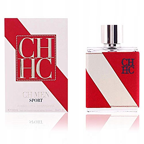 carolina herrera ch men sport woda toaletowa 100 ml    uszkodzony 
