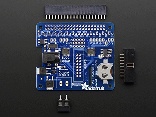 ADAFRUIT RGB MATRIX HAT RTC малиновий PI набір міні модуль для дому — фото 2