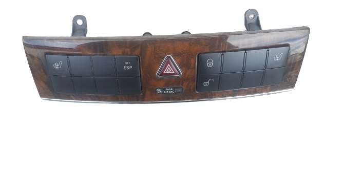 MERCEDES W203 LIFT PANEL moyenne contrôle feux lumières de secours 2038215681